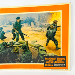 The Green Berets Movie Lobby Card John Wayne David Janssen Jim Hutton No.4