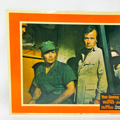 The Green Berets Movie Lobby Card John Wayne David Janssen Jim Hutton No.5