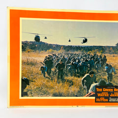 The Green Berets Movie Lobby Card John Wayne David Janssen Jim Hutton No.6