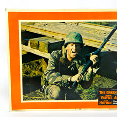 The Green Berets Movie Lobby Card John Wayne David Janssen Jim Hutton No.7