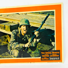 The Green Berets Movie Lobby Card John Wayne David Janssen Jim Hutton No.7