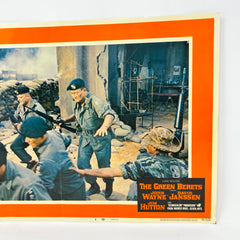 The Green Berets Movie Lobby Card John Wayne David Janssen Jim Hutton No.8