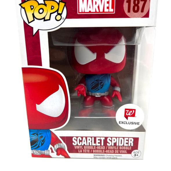 Funko Pop Marvel Walgreens Exclusive Scarlet Spider Vinyl bobble-head