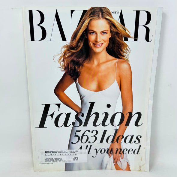 Harper's Bazaar March 2002 Fabulous at Every Age Nandini D'Souza W Label