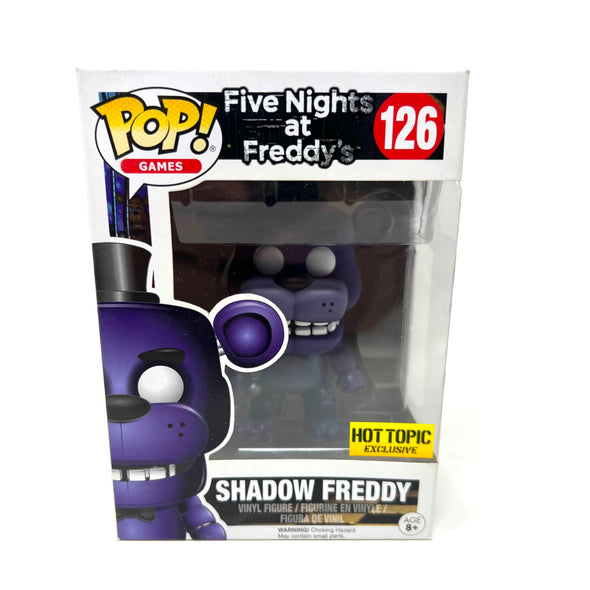 Funko Pop Games Five Nights at Freddys Hot Topic Shadow Freddy 126