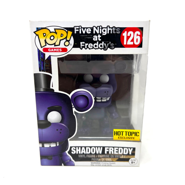 Funko Pop Games Five Nights at Freddys Hot Topic Shadow Freddy 126