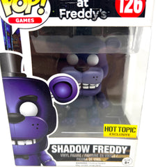Funko Pop Games Five Nights at Freddys Hot Topic Shadow Freddy 126