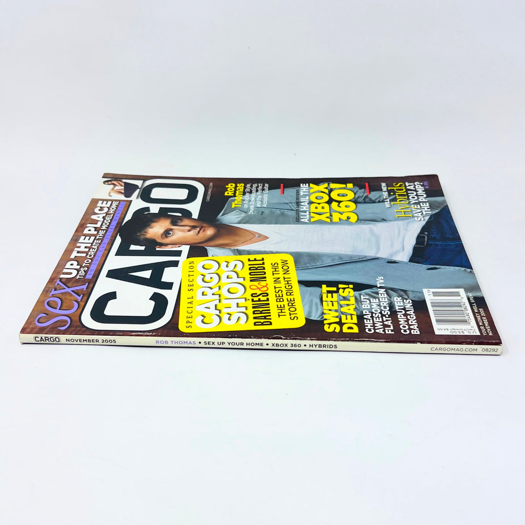 Cargo Magazine November 2005 Rob Thomas Sex up Your Home Xbox 360 Hybrids