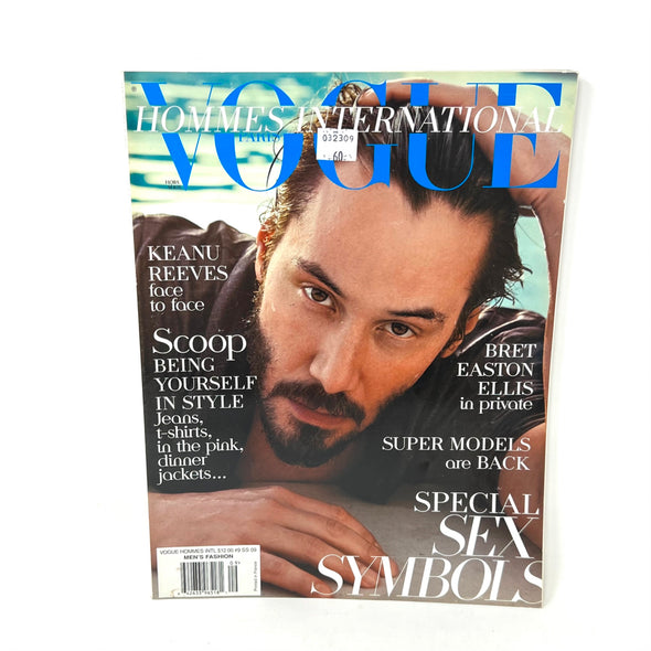 Vogue Hommes International 90 Spring Summer 2009 Keanu Reeves Cover