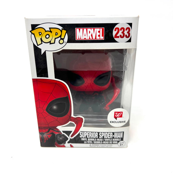 Funko Pop Marvel Walgreen Exclusive Superior Spider-Man Bobble-Head 233