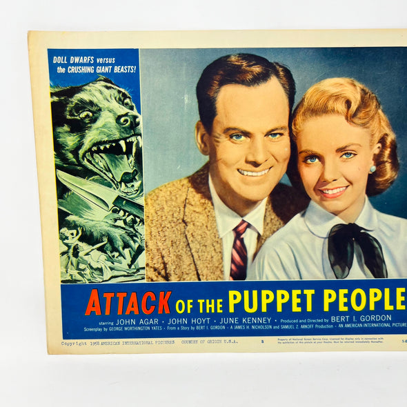 1958 Attack Of The Puppet People Lobby Card 11X14 No.5