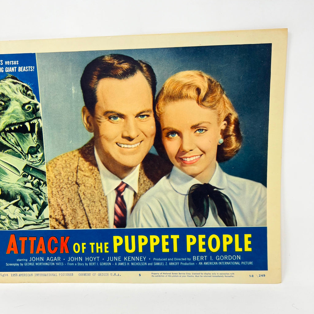 1958 Attack Of The Puppet People Lobby Card 11X14 No.5