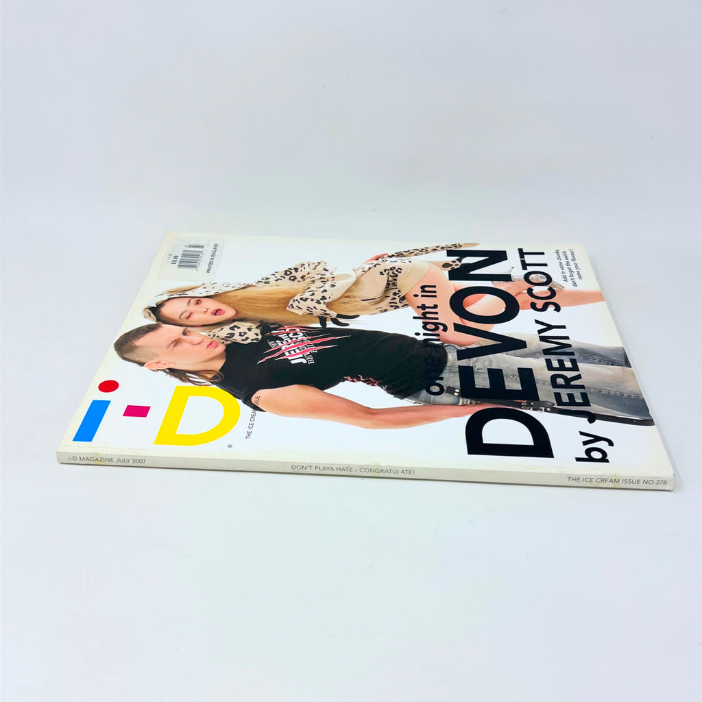 i-D Magazine No.278 July 2007 The Ice Cream Issue Dont Playa Hate