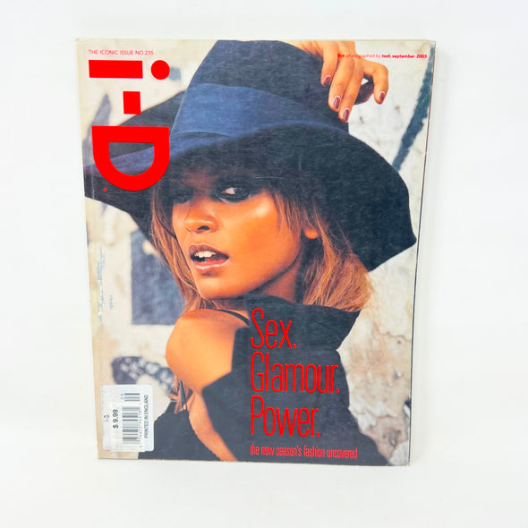 i-D Magazine No.235 September 2003 The Iconic Issue Sex glamour Power