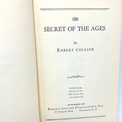 1952 The Secret Of The Ages By Robert Collier sixth Printing