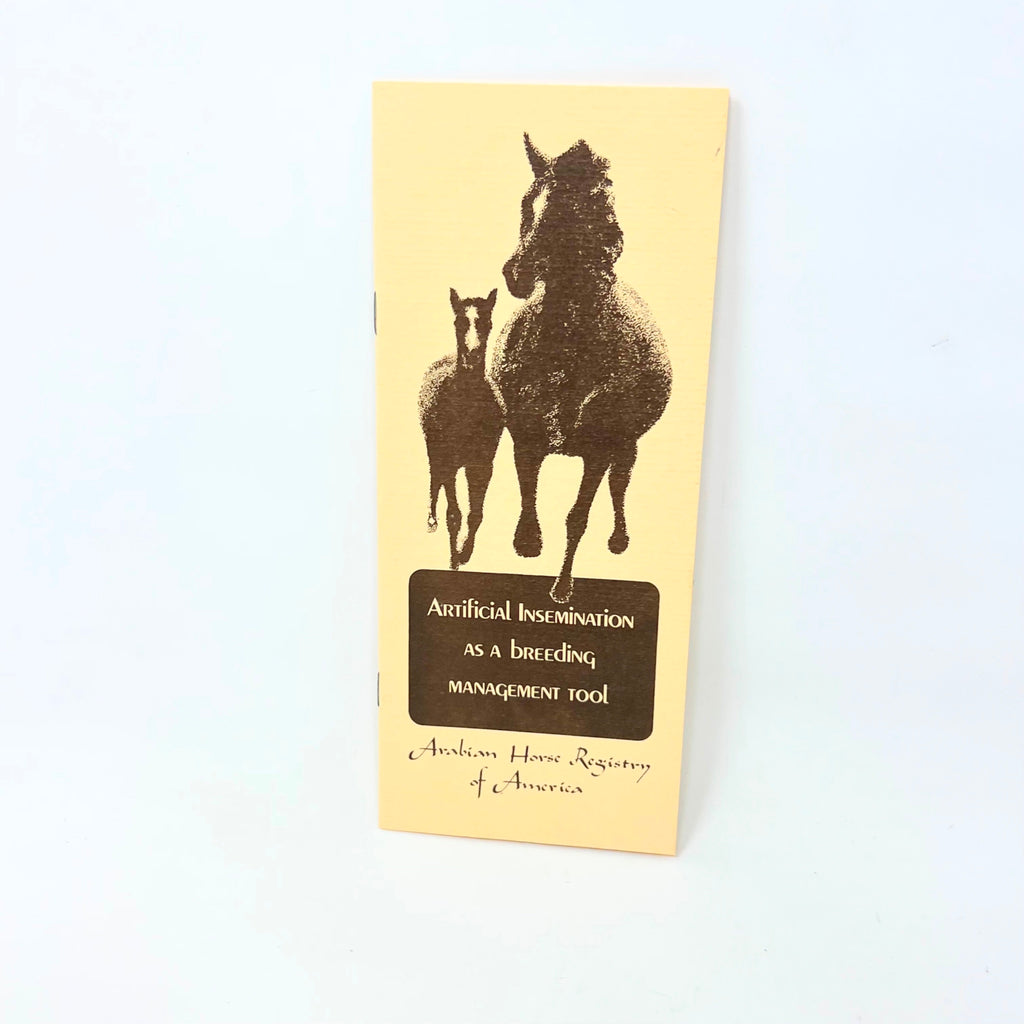 Arabian Horse Registry Of America Artificial Insemination as a Breeding Manageme