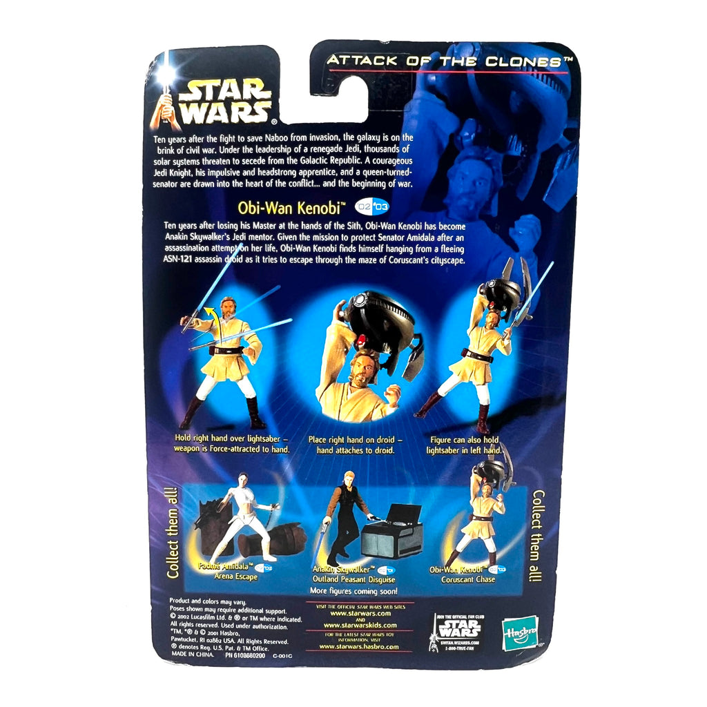 Hasbro Star Wars Attack of the Clones Obi-Wan Kenobi