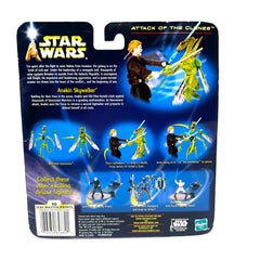 Hasbro Star Wars Attack of the Clones Anakin Skywalker With Slashing Action