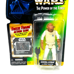 Kenner Star Wars The Power of the Force Admiral Ackbar with Wrist Blaster