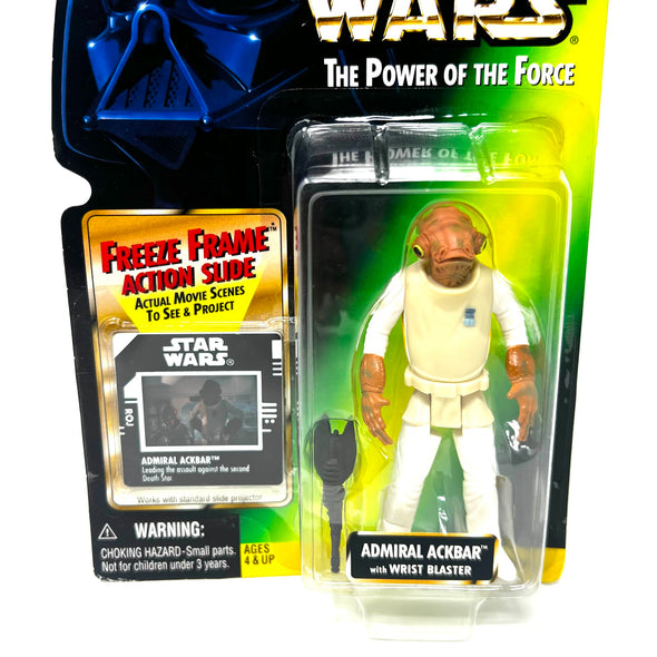 Kenner Star Wars The Power of the Force Admiral Ackbar with Wrist Blaster
