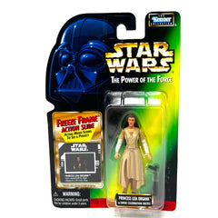 Kenner Star Wars The Power of the Force Princess Leia in Ewok Celebration Outfit