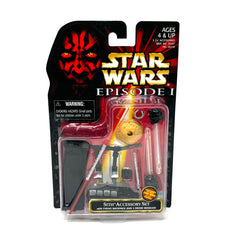Star Wars Episode 1 Phantom Menace Sith Accessory Set With Firing Backpack