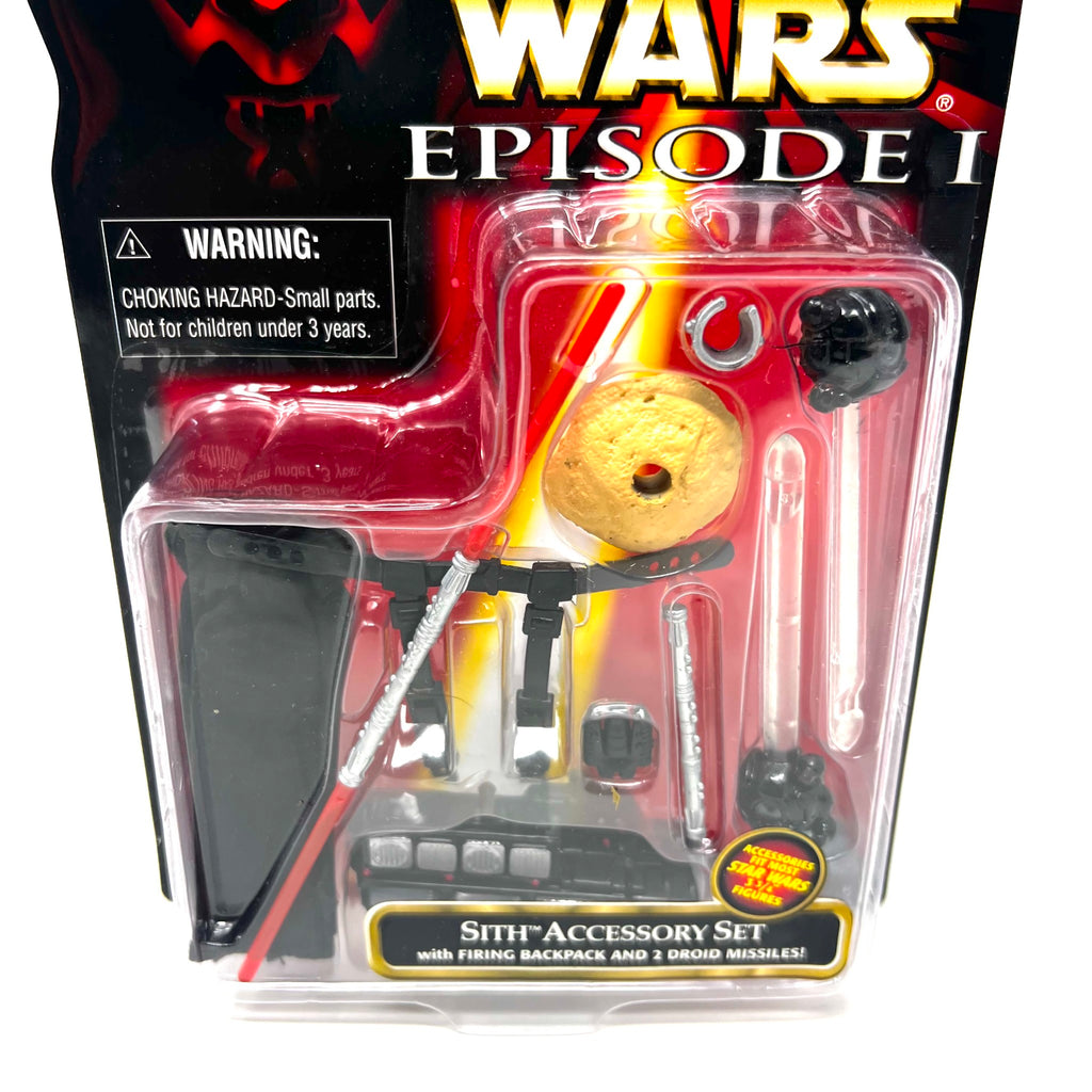 Star Wars Episode 1 Phantom Menace Sith Accessory Set With Firing Backpack