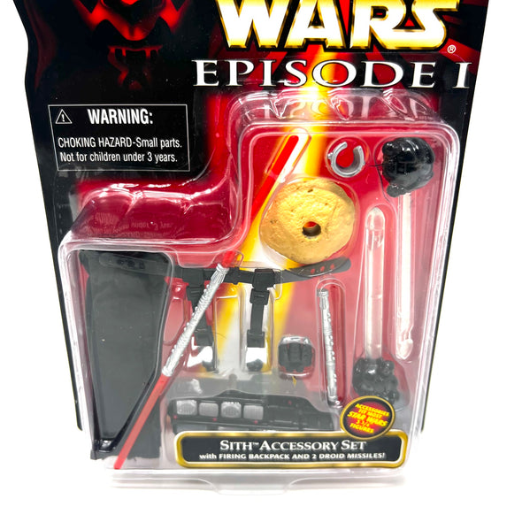 Star Wars Episode 1 Phantom Menace Sith Accessory Set With Firing Backpack