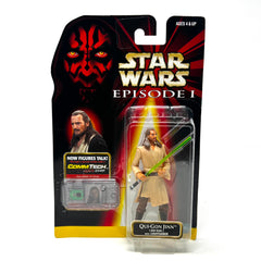 Star Wars Episode 1 Phantom Menace Qui-Gon Jinn with Lightsaber