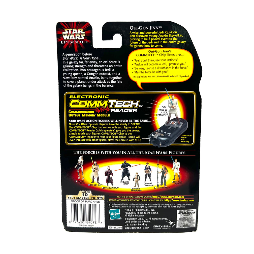 Star Wars Episode 1 Phantom Menace Qui-Gon Jinn with Lightsaber