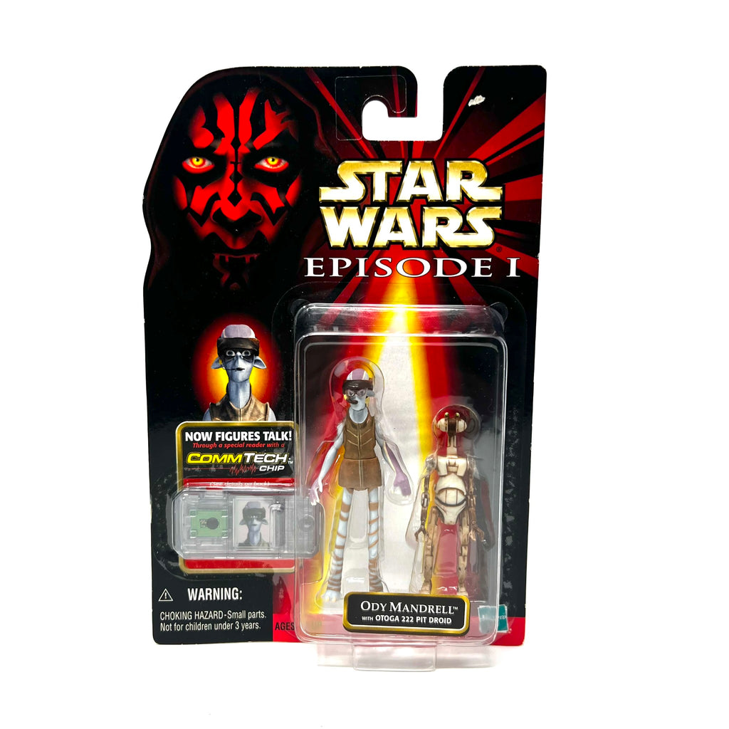 Star Wars Episode 1 Phantom Menace Ody Mandrell With Otoga 222 Pit Droid