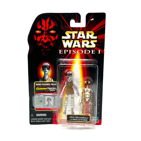 Star Wars Episode 1 Phantom Menace Ody Mandrell With Otoga 222 Pit Droid
