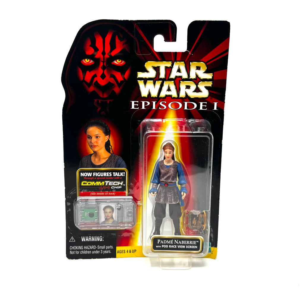 Star Wars Episode 1 Phantom Menace Padme Naberrie with Pod Race View Screen