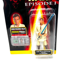 Star Wars Episode 1 Phantom Menace Obi-Wan Kenobi With Lightsaber