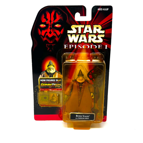 Star Wars Episode 1 Boss Nass With Gungan Staff