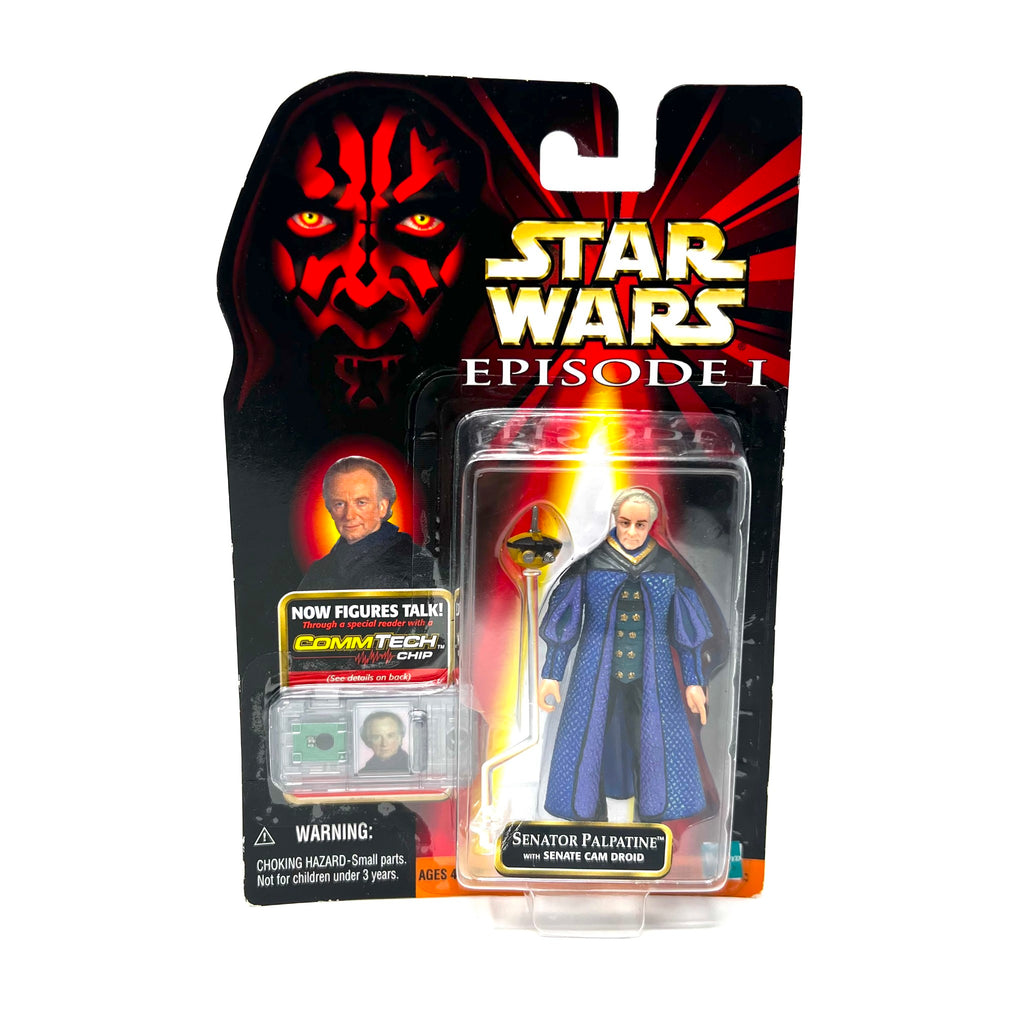 Star Wars Episode 1 Phantom Menace Senator Palpatine with Senate Cam Droid