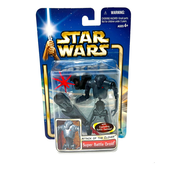 Star Wars Attack of the Clones Super Battle Droid