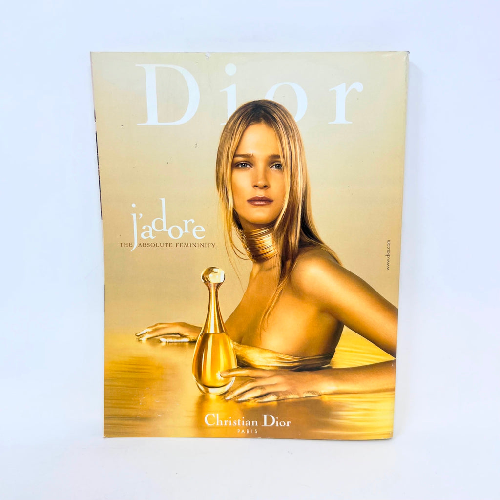 Vogue Magazine UK Edition September 2002 Bianca Jaeger Cover