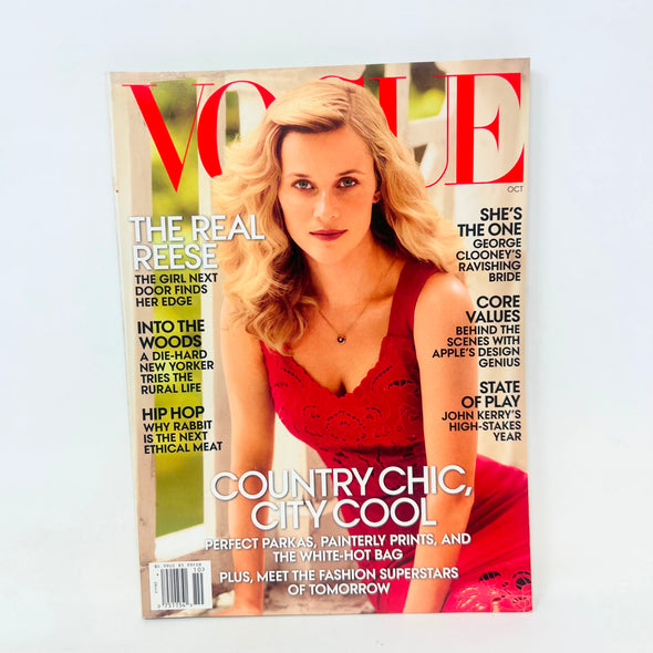 Vogue Magazine October 2014 The Real Reese Reese Witherspoon Cover