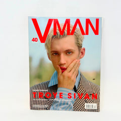 VMan Magazine No. 40 Fall-Winter 2018 Troye Sivan Single Issue Magazine