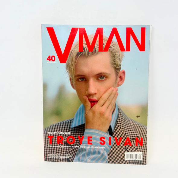 VMan Magazine No. 40 Fall-Winter 2018 Troye Sivan Single Issue Magazine