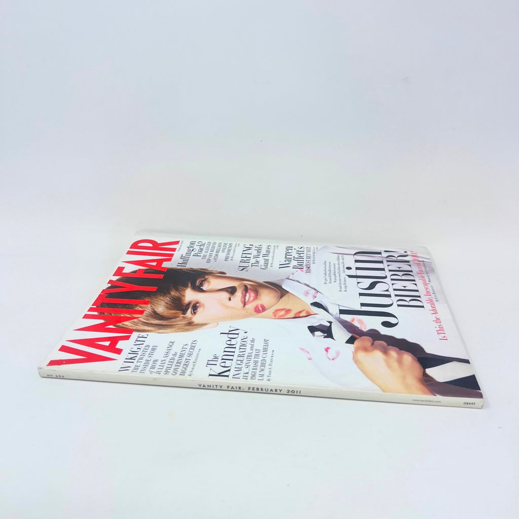 Vanity Fair magazine February 2011 issue Justin Bieber Cover