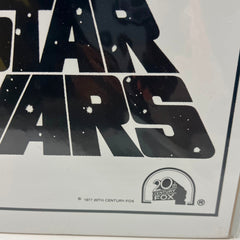 Vintage 1993 Star Wars  Re-Release Zig Zag Germany Poster 24 x 36 Inches