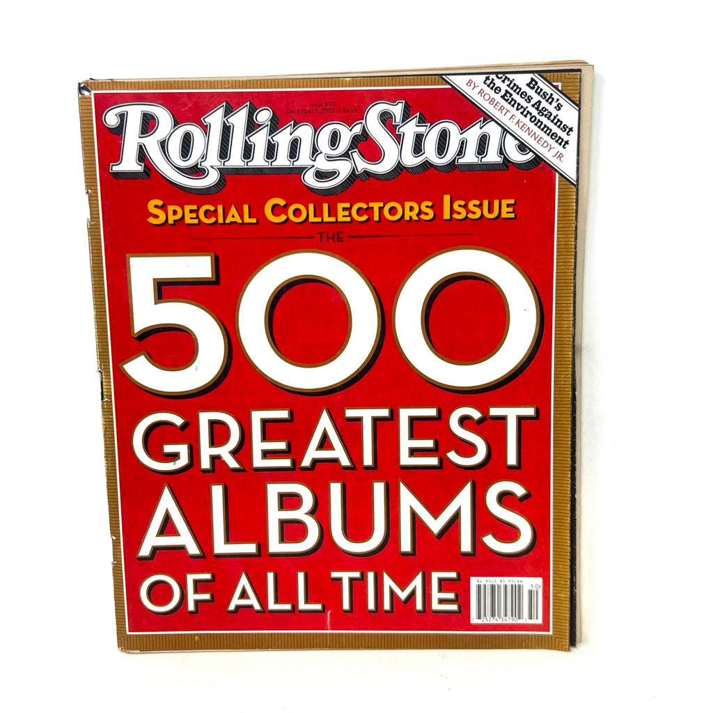 Rolling Stone Magazine Issue 937 Dec 2003 500 Greatest Albums of All Time Music