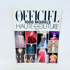 L'Officiel Magazine No.112 1000 Models Haute Couture Spring Summer 2011