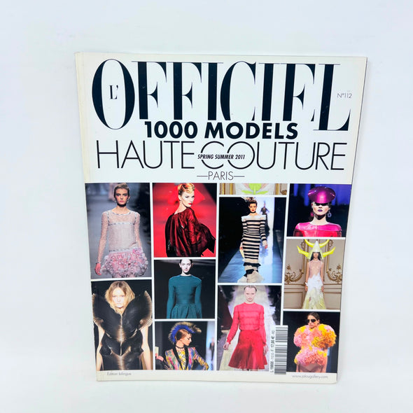 L'Officiel Magazine No.112 1000 Models Haute Couture Spring Summer 2011