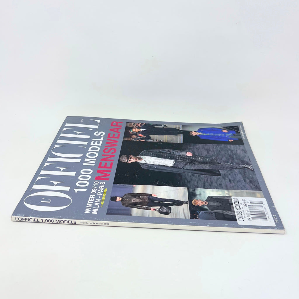 L'Officiel Magazine No.54 1000 Models Menswear Winter 09 10 Milan Paris