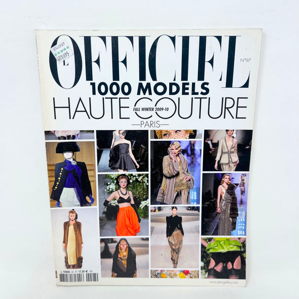 L'Officiel Magazine No.97 1000 Haute couture Fall Winter 2009 10 Paris