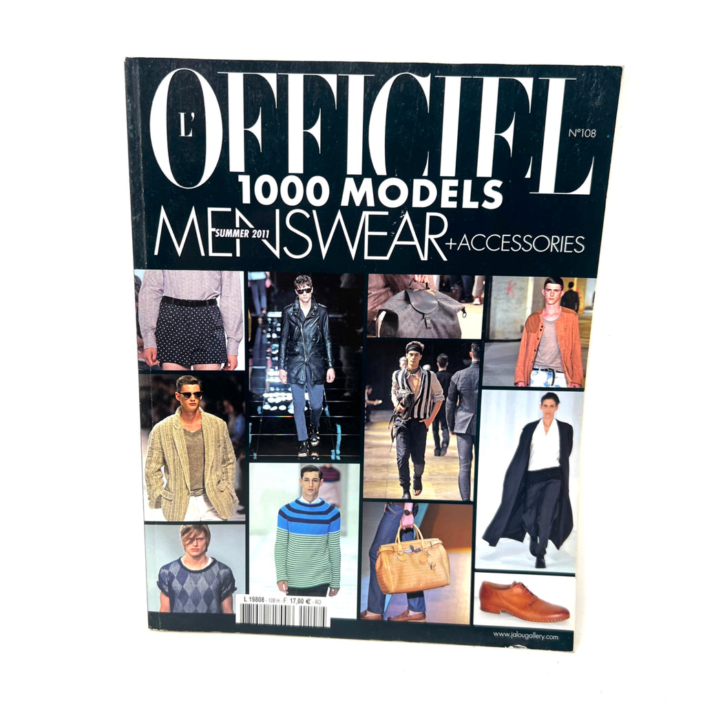 L'Officiel Magazine No.108 1000 Models Menswear Summer 2011