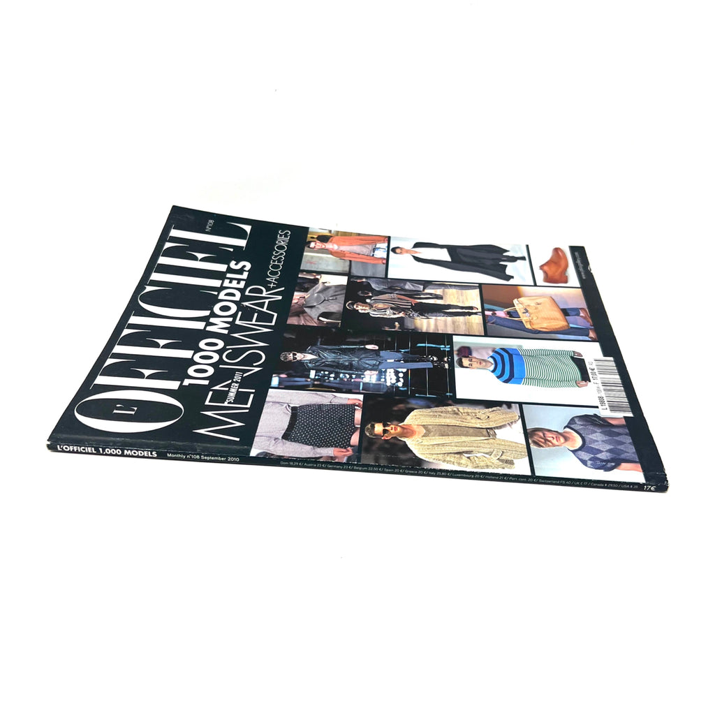 L'Officiel Magazine No.108 1000 Models Menswear Summer 2011